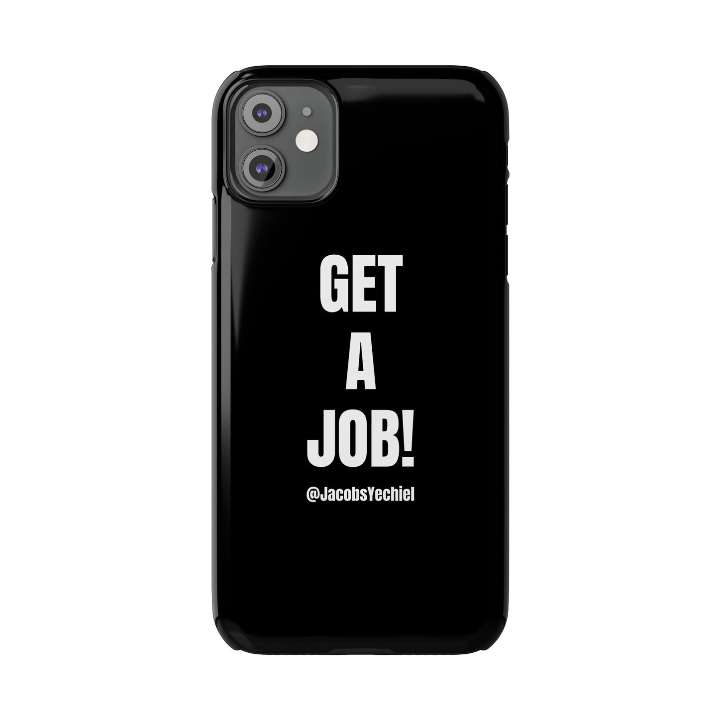 Black Slim Phone Case