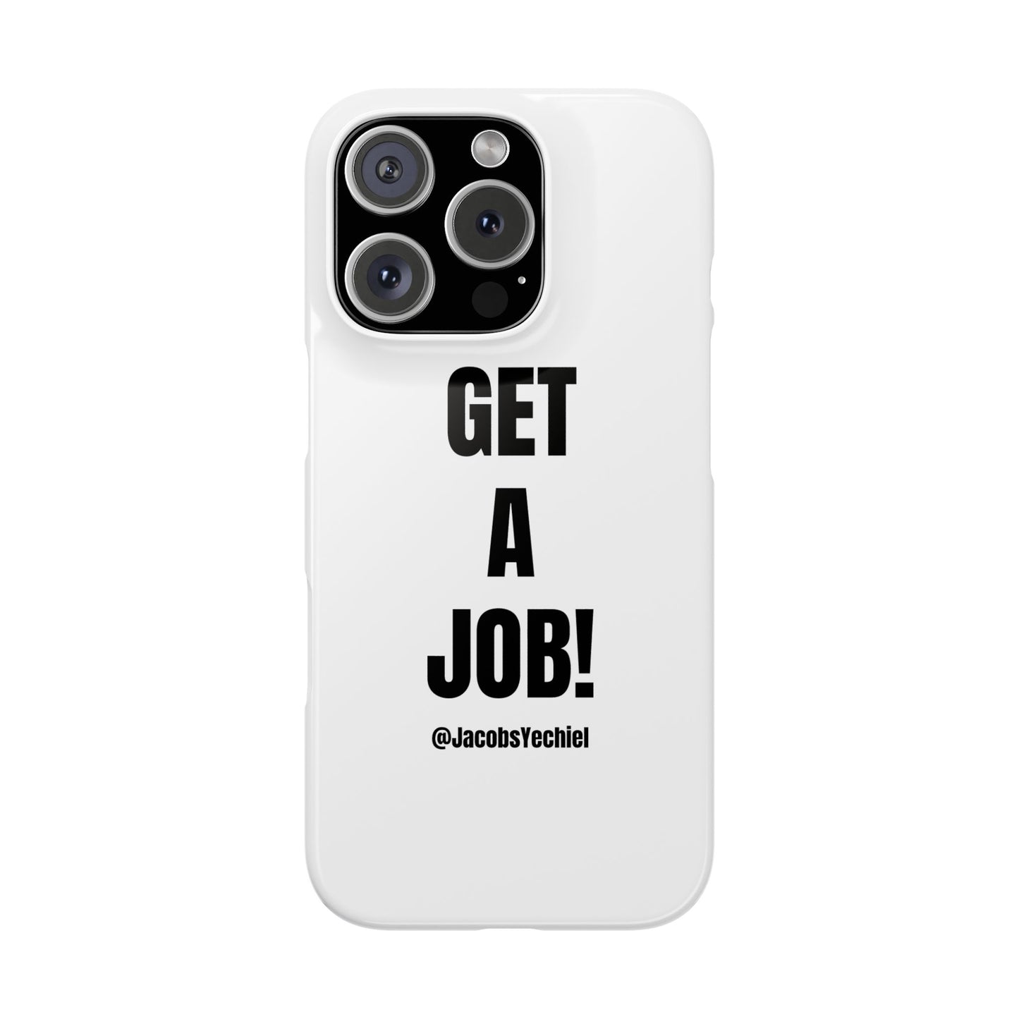 White Slim Phone Case
