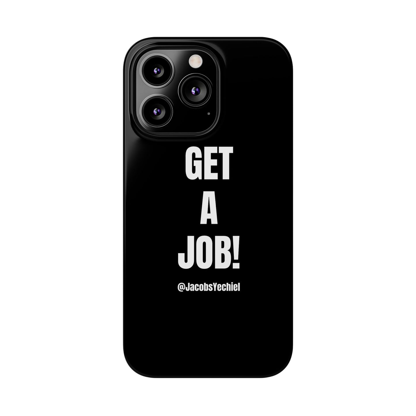 Black Slim Phone Case