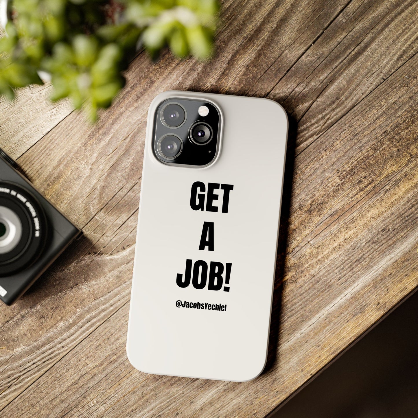 White Slim Phone Case