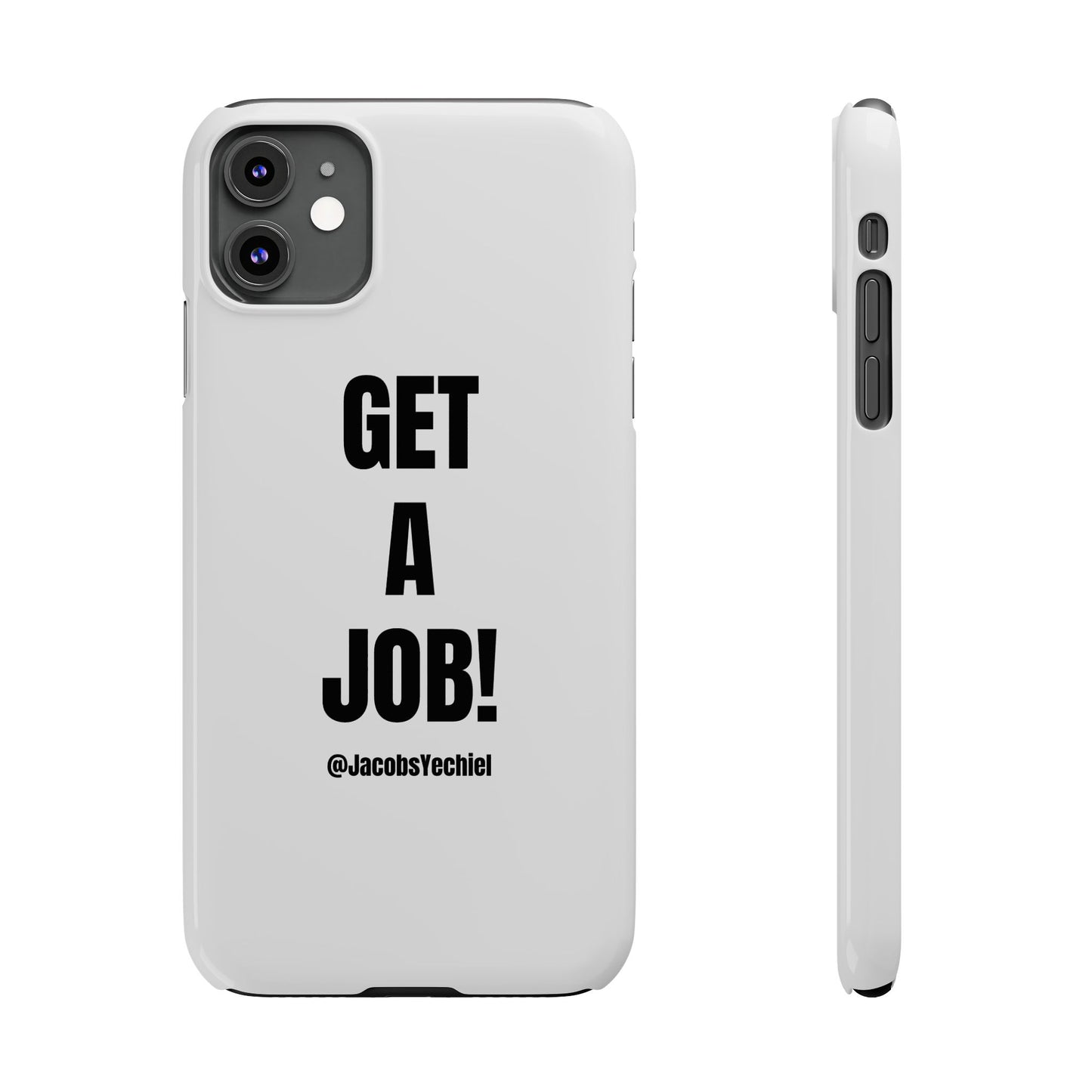 White Slim Phone Case