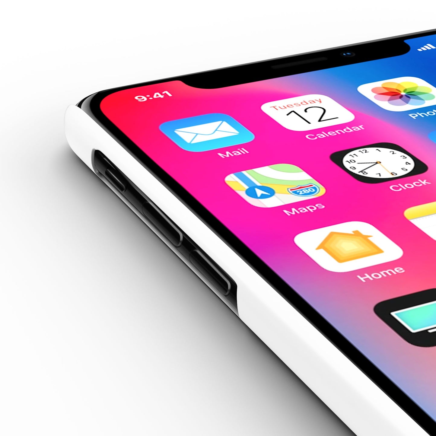 White Slim Phone Case