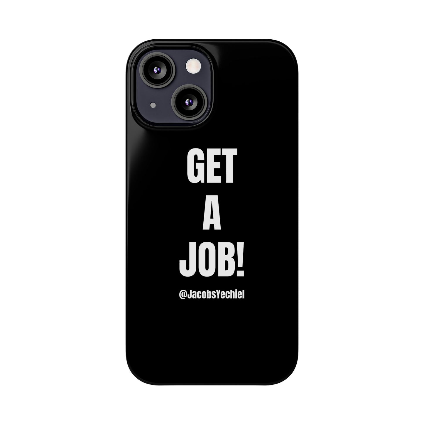 Black Slim Phone Case
