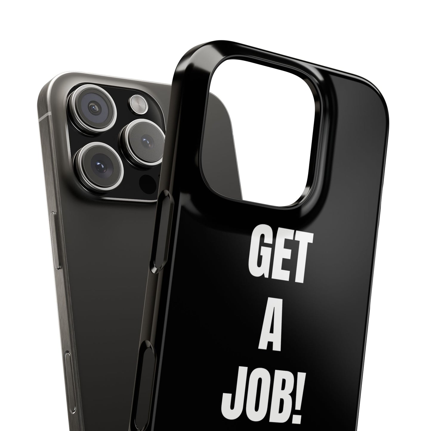 Black Slim Phone Case