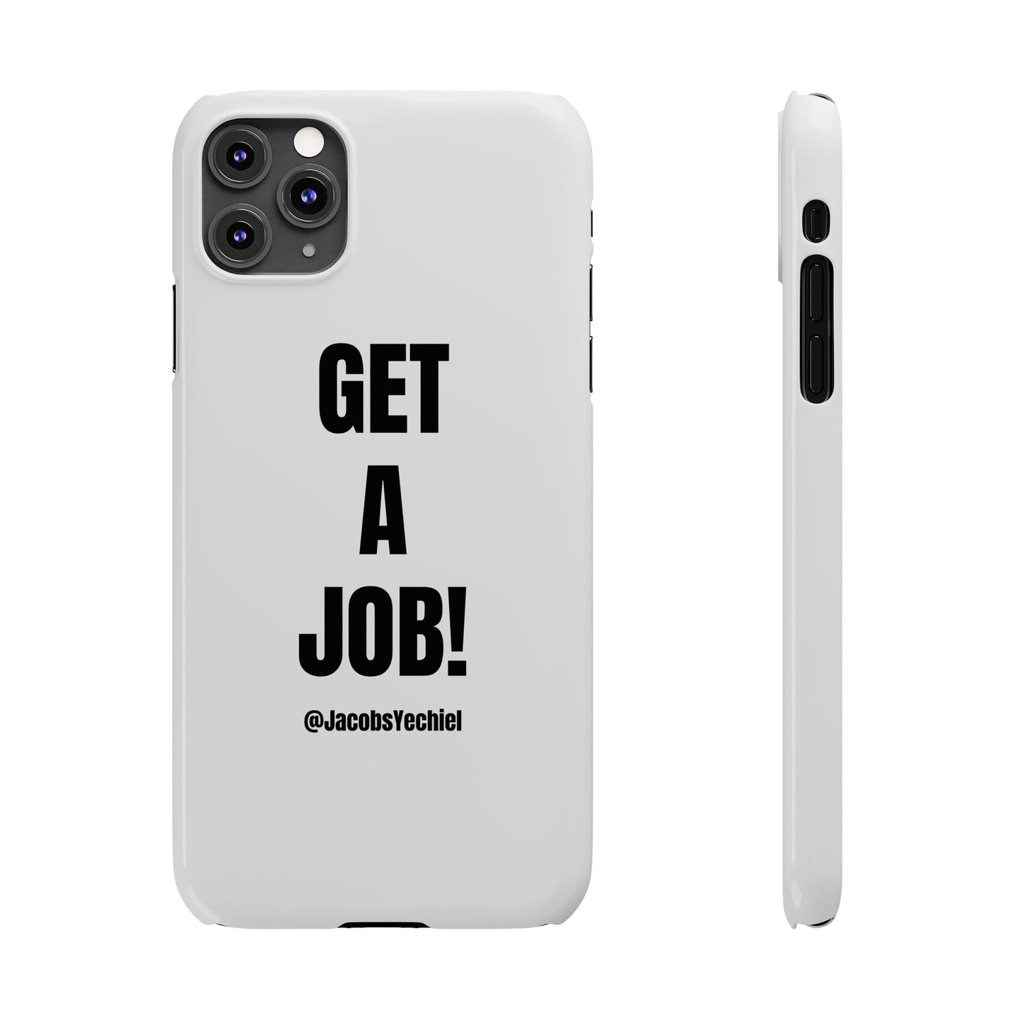 White Slim Phone Case