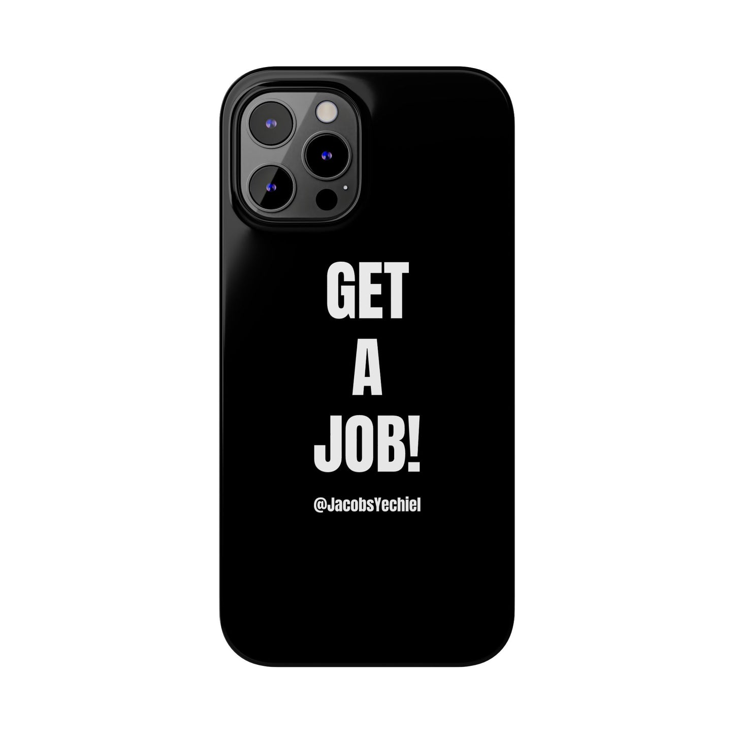 Black Slim Phone Case