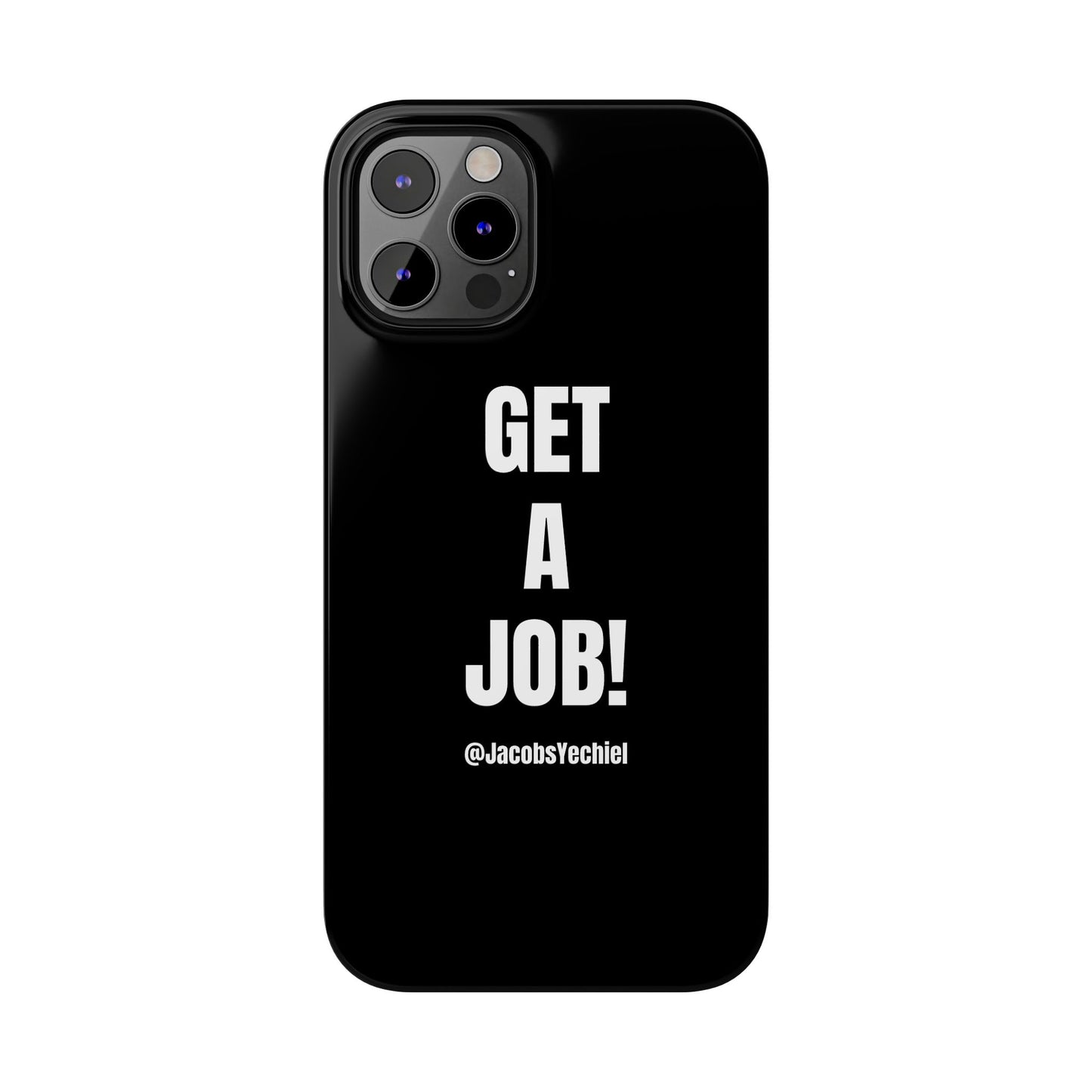Black Slim Phone Case