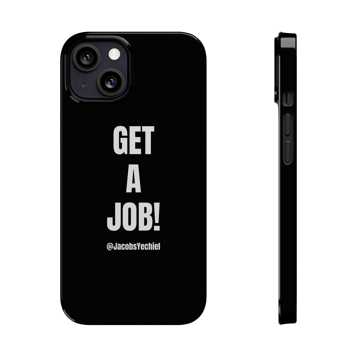 Black Slim Phone Case