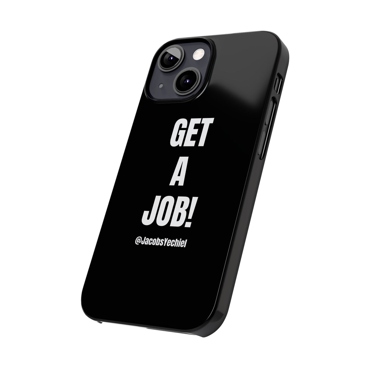 Black Slim Phone Case
