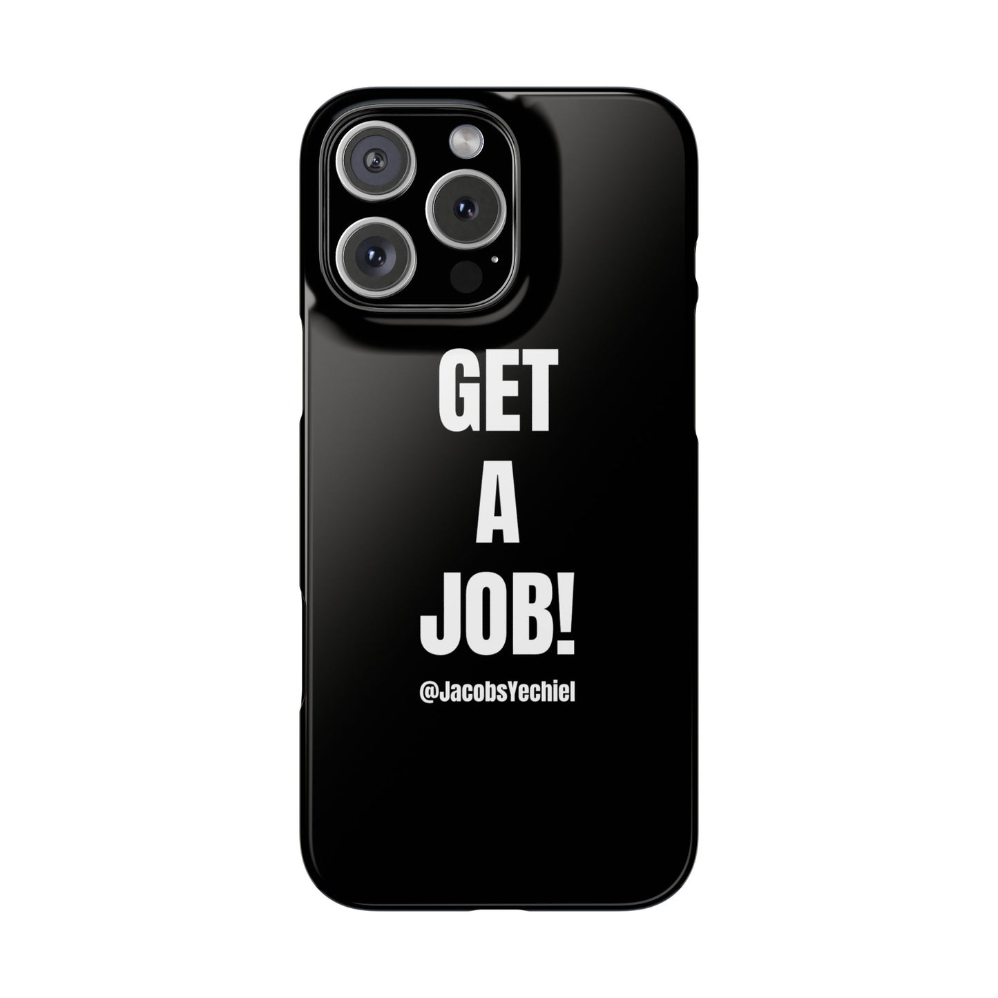 Black Slim Phone Case
