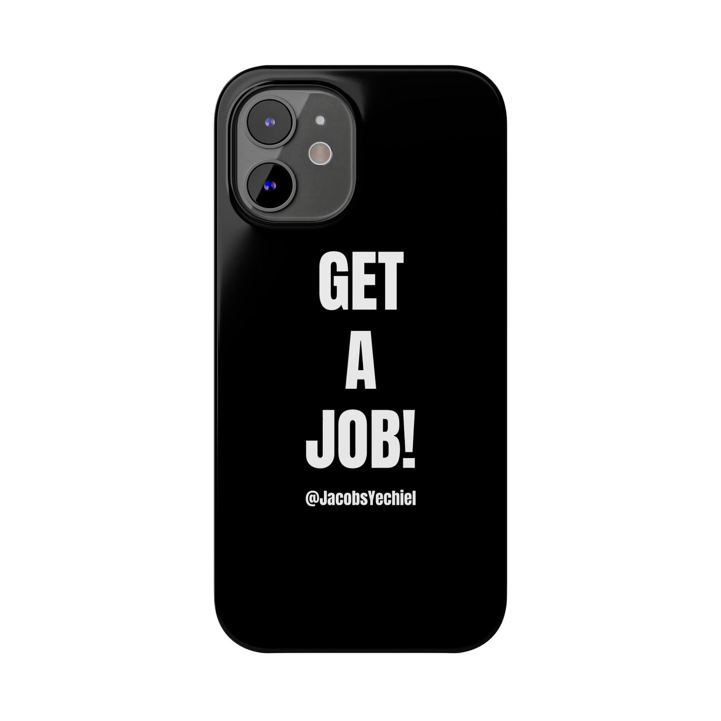 Black Slim Phone Case
