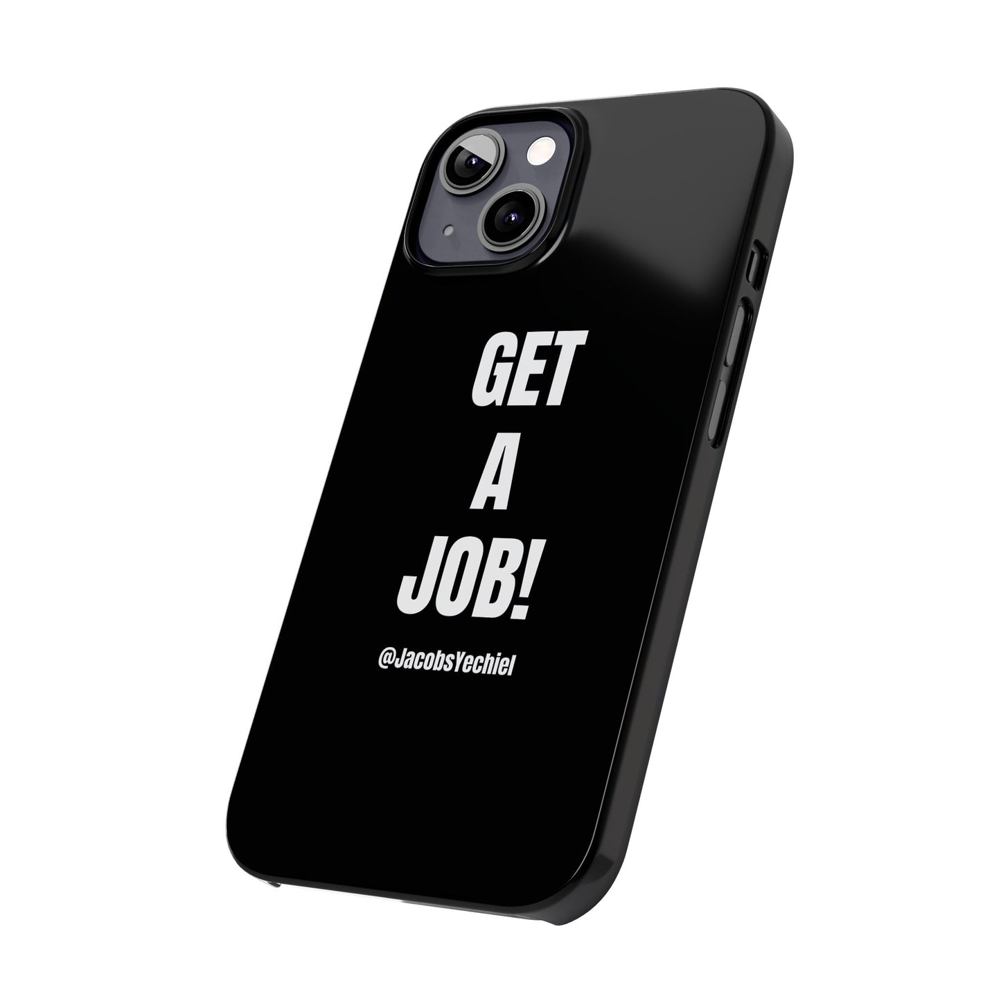 Black Slim Phone Case