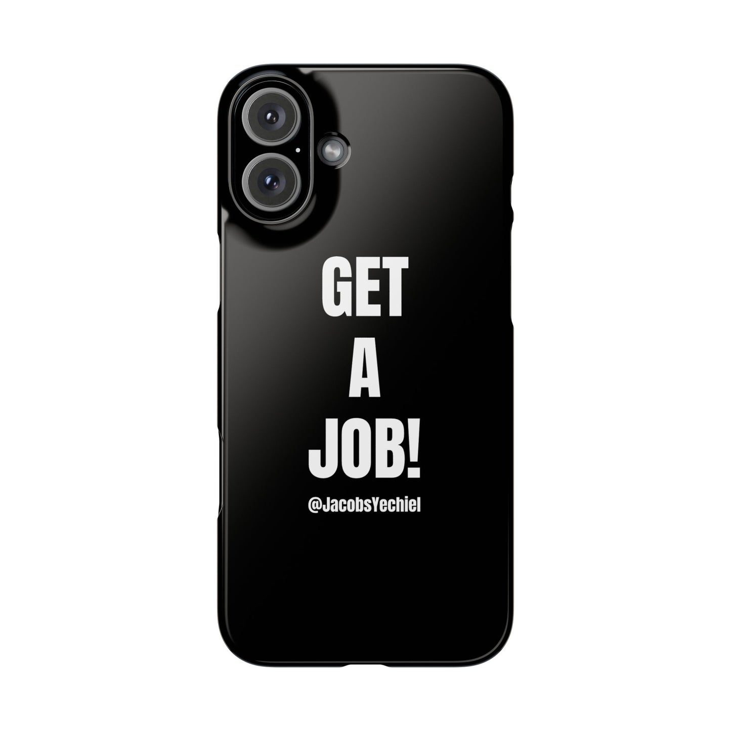 Black Slim Phone Case