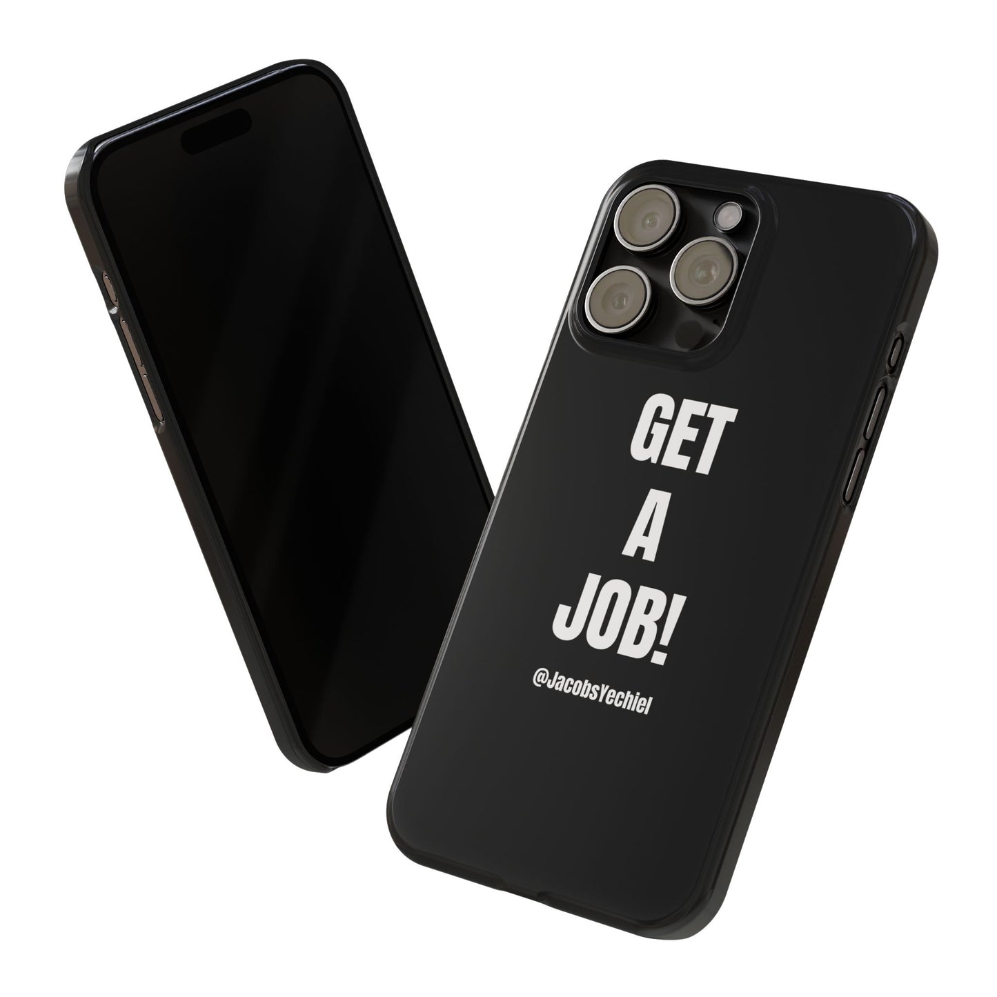 Black Slim Phone Case