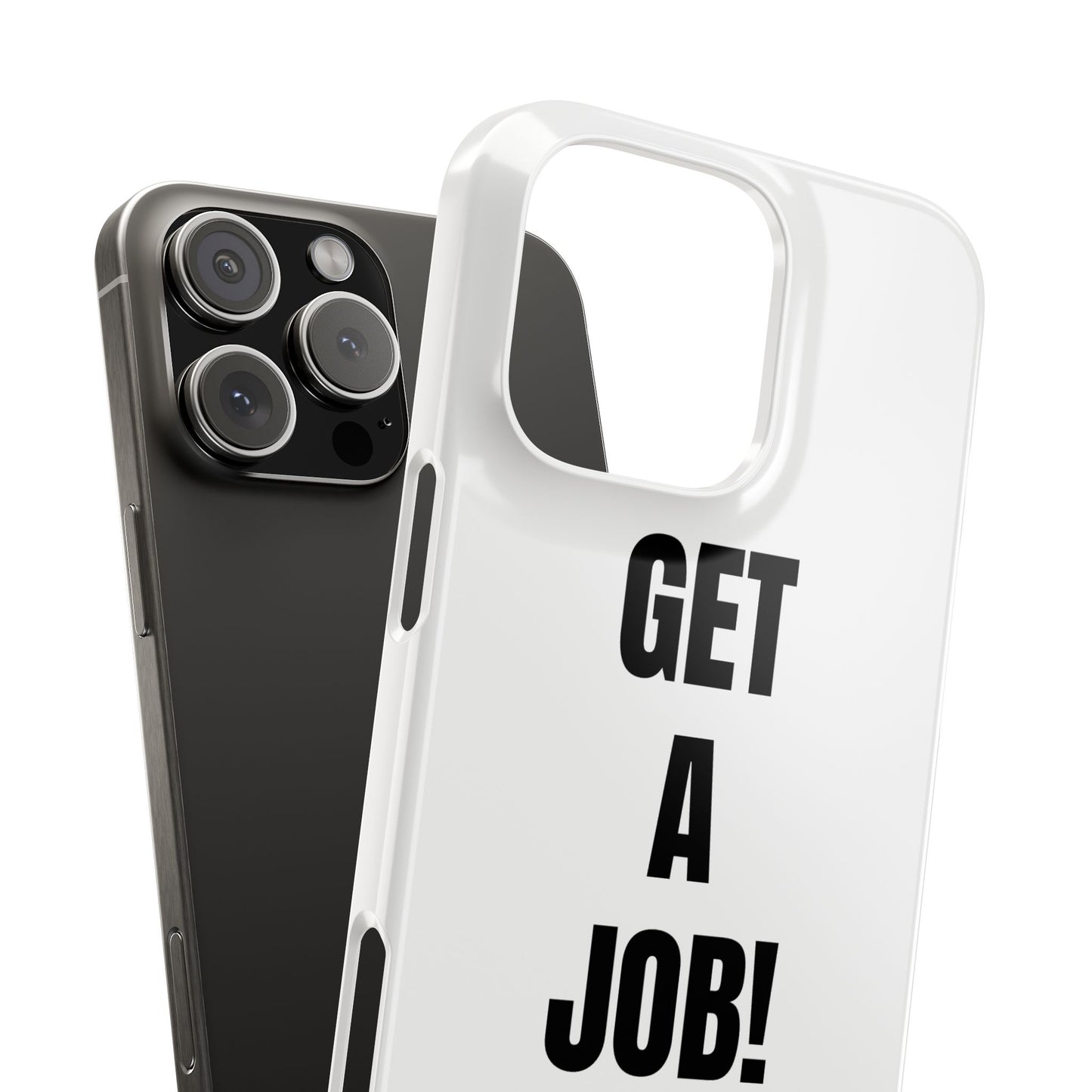 White Slim Phone Case