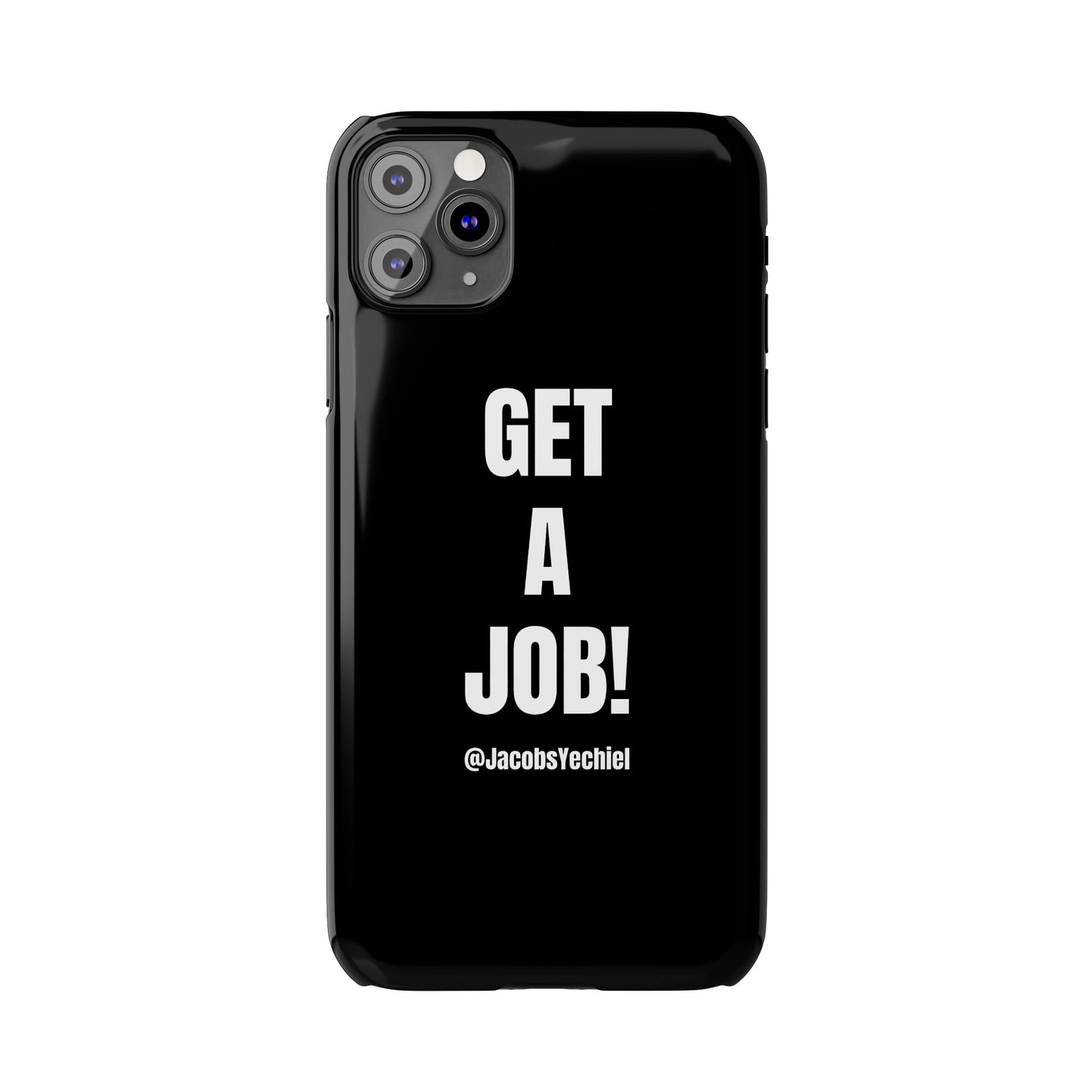 Black Slim Phone Case