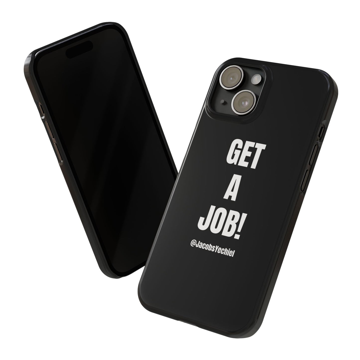 Black Slim Phone Case