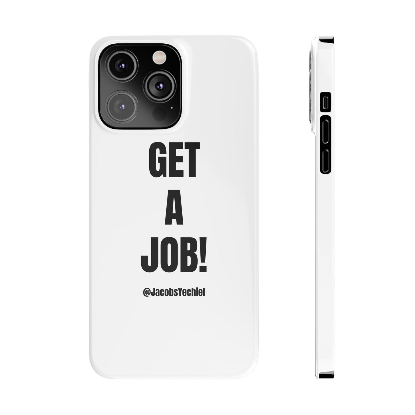 White Slim Phone Case