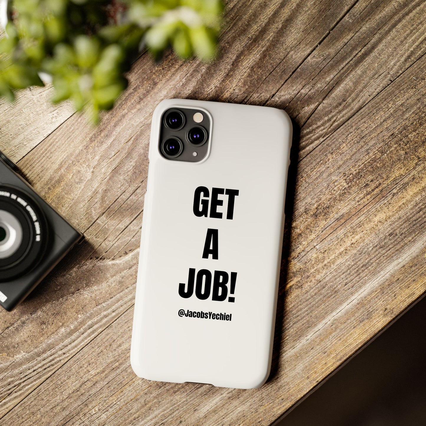 White Slim Phone Case