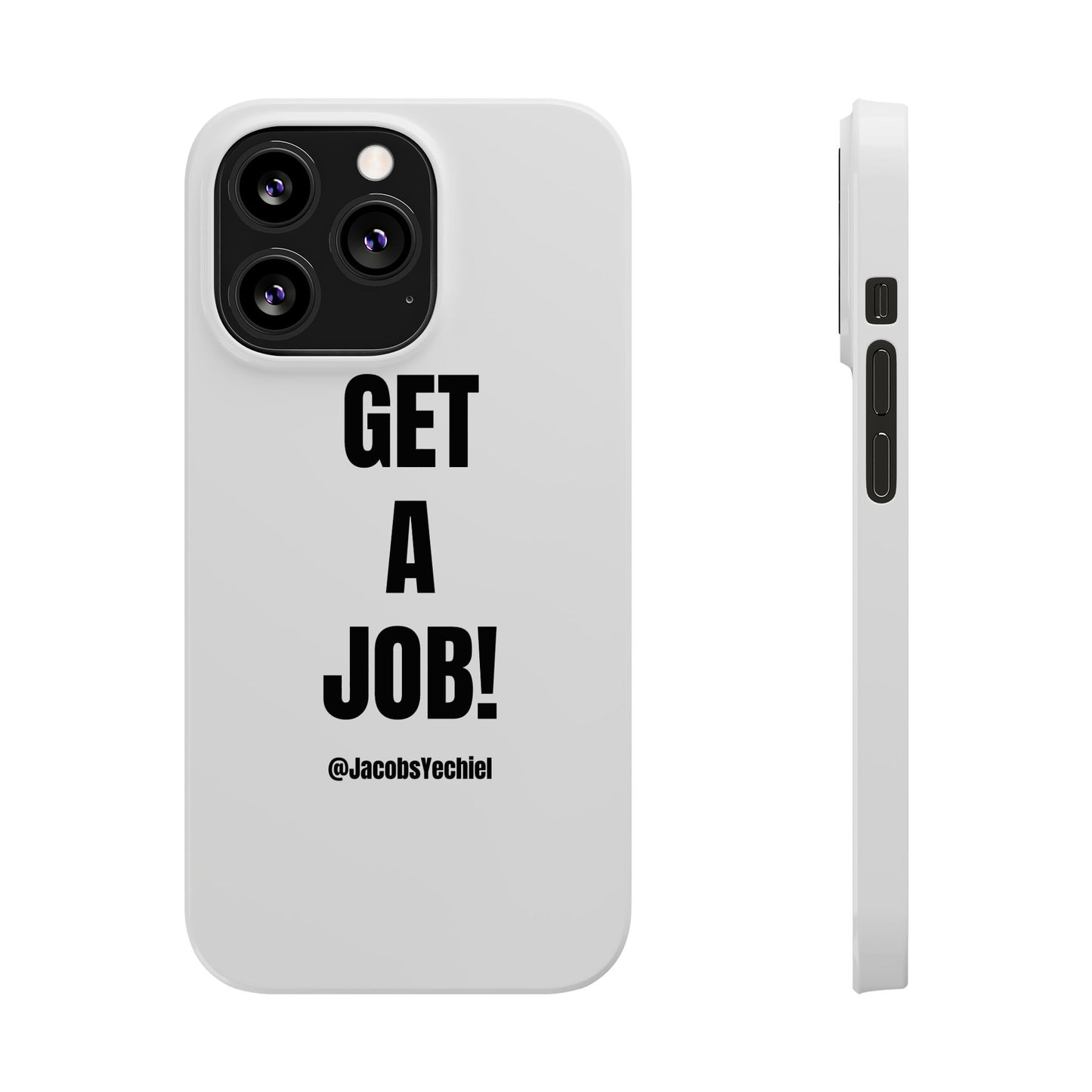 White Slim Phone Case