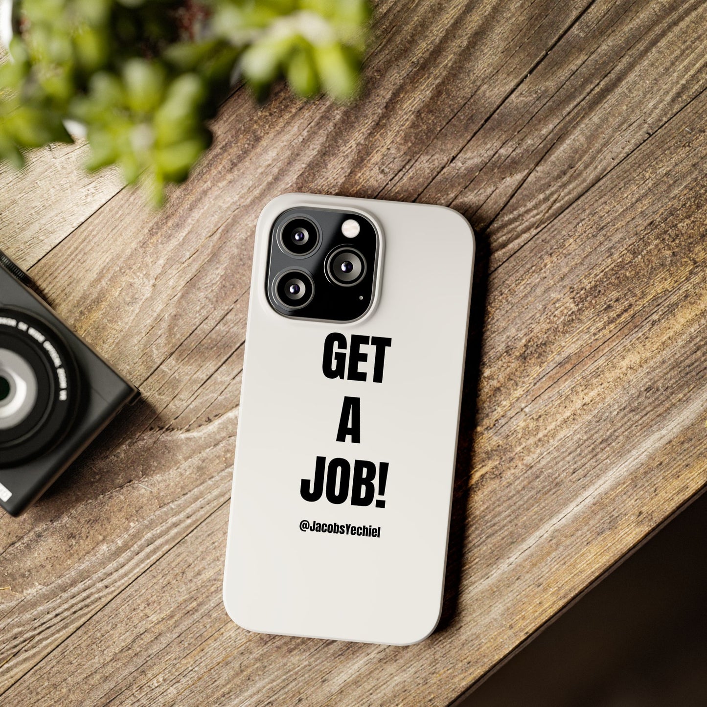 White Slim Phone Case