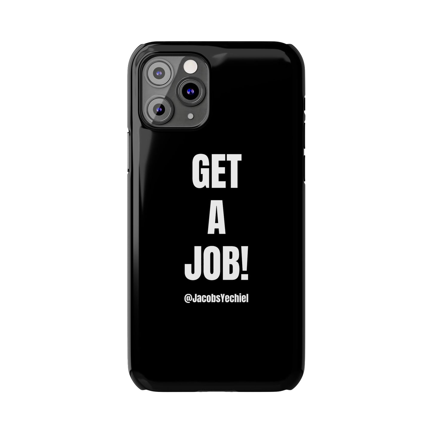 Black Slim Phone Case