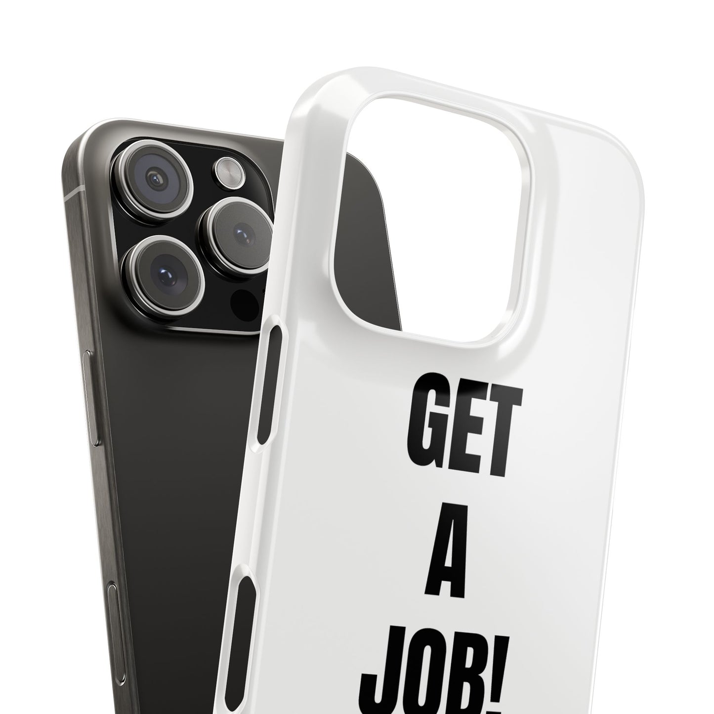 White Slim Phone Case