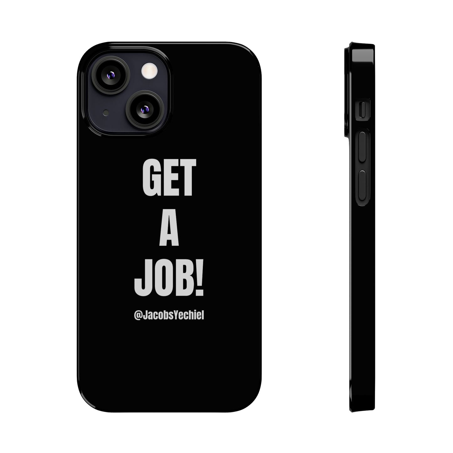 Black Slim Phone Case