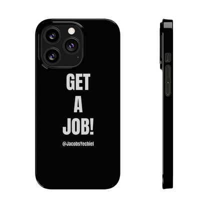 Black Slim Phone Case