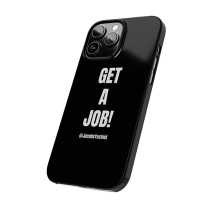 Black Slim Phone Case