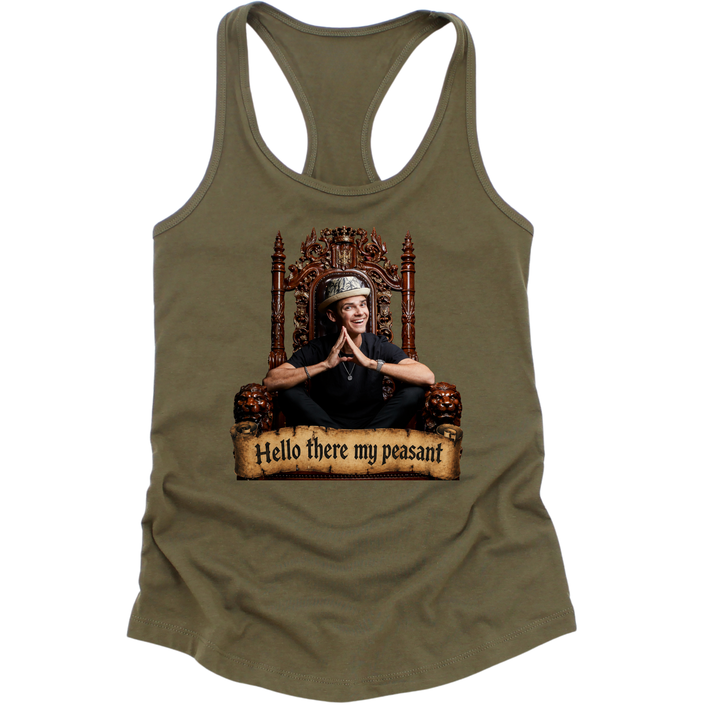 Hello There My Peasant Womens Tank Top