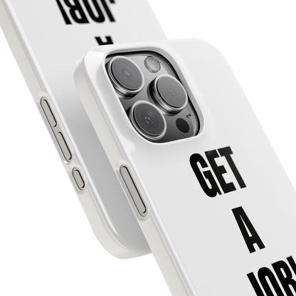 White Slim Phone Case
