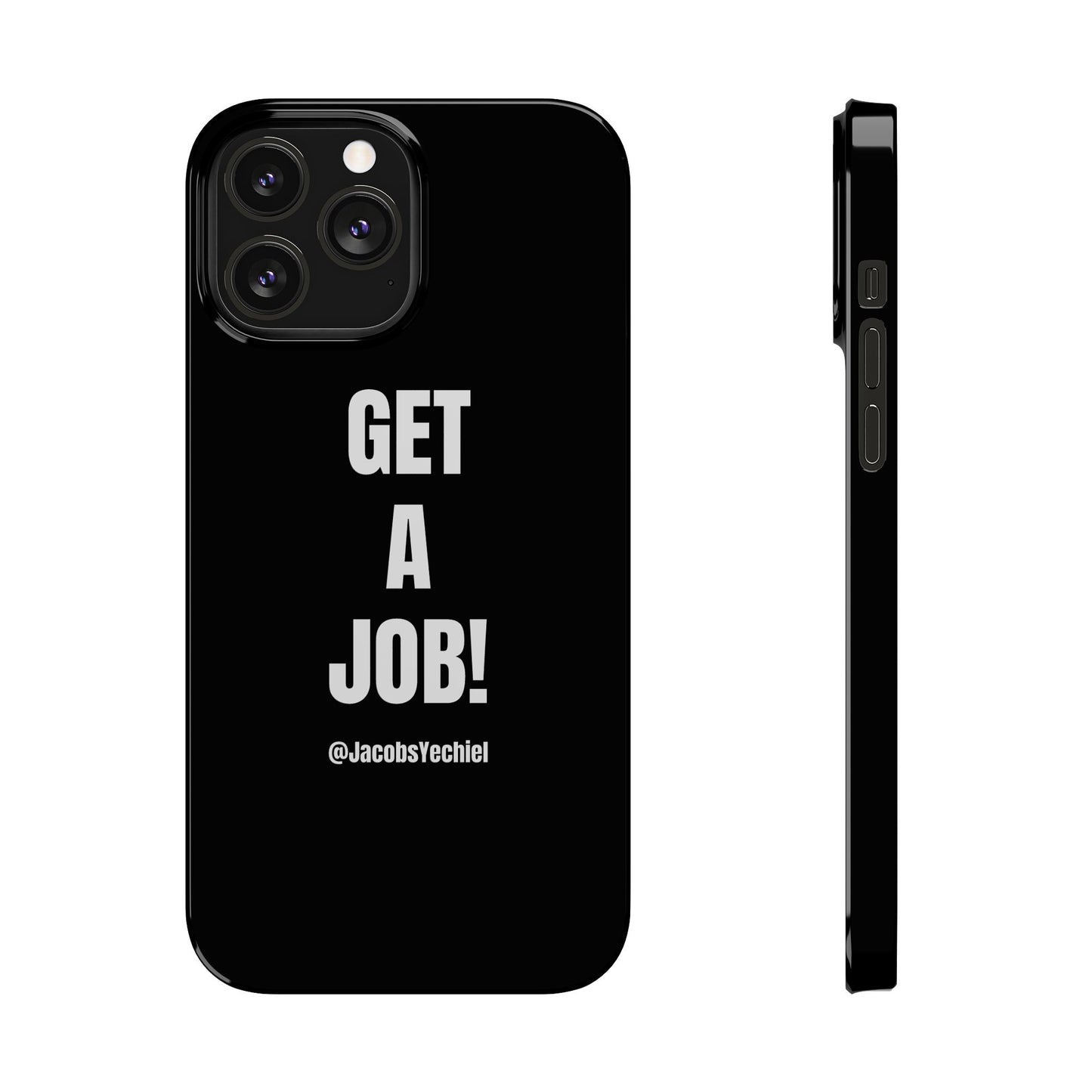 Black Slim Phone Case