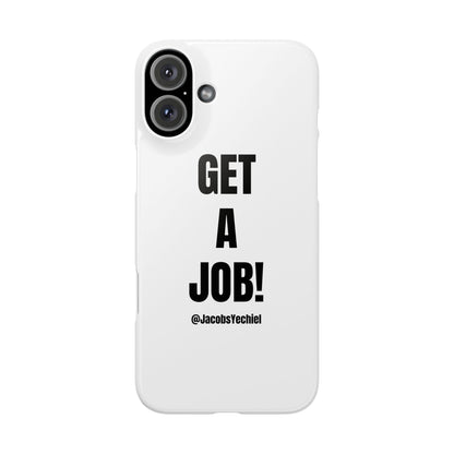 White Slim Phone Case