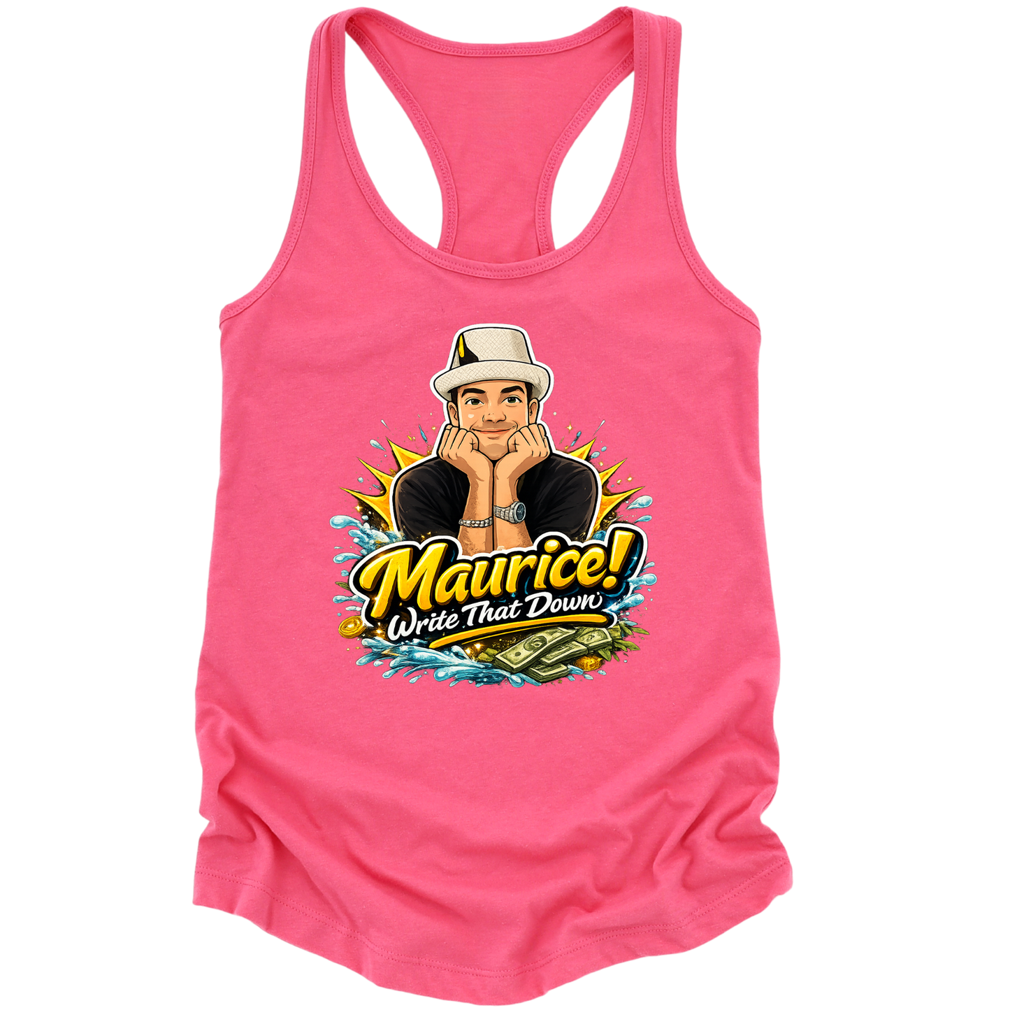 Maurice Write That Down Womens Tank Top