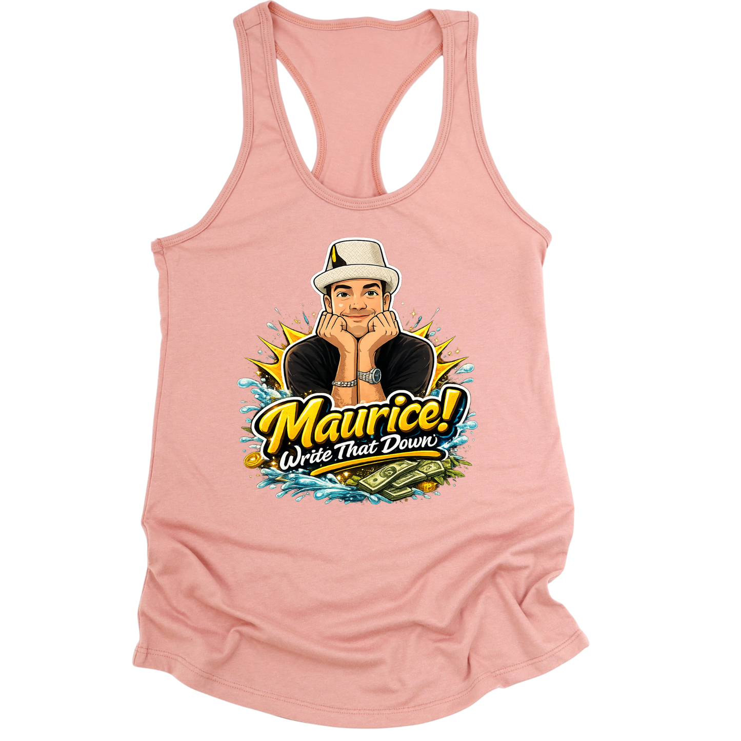 Maurice Write That Down Womens Tank Top