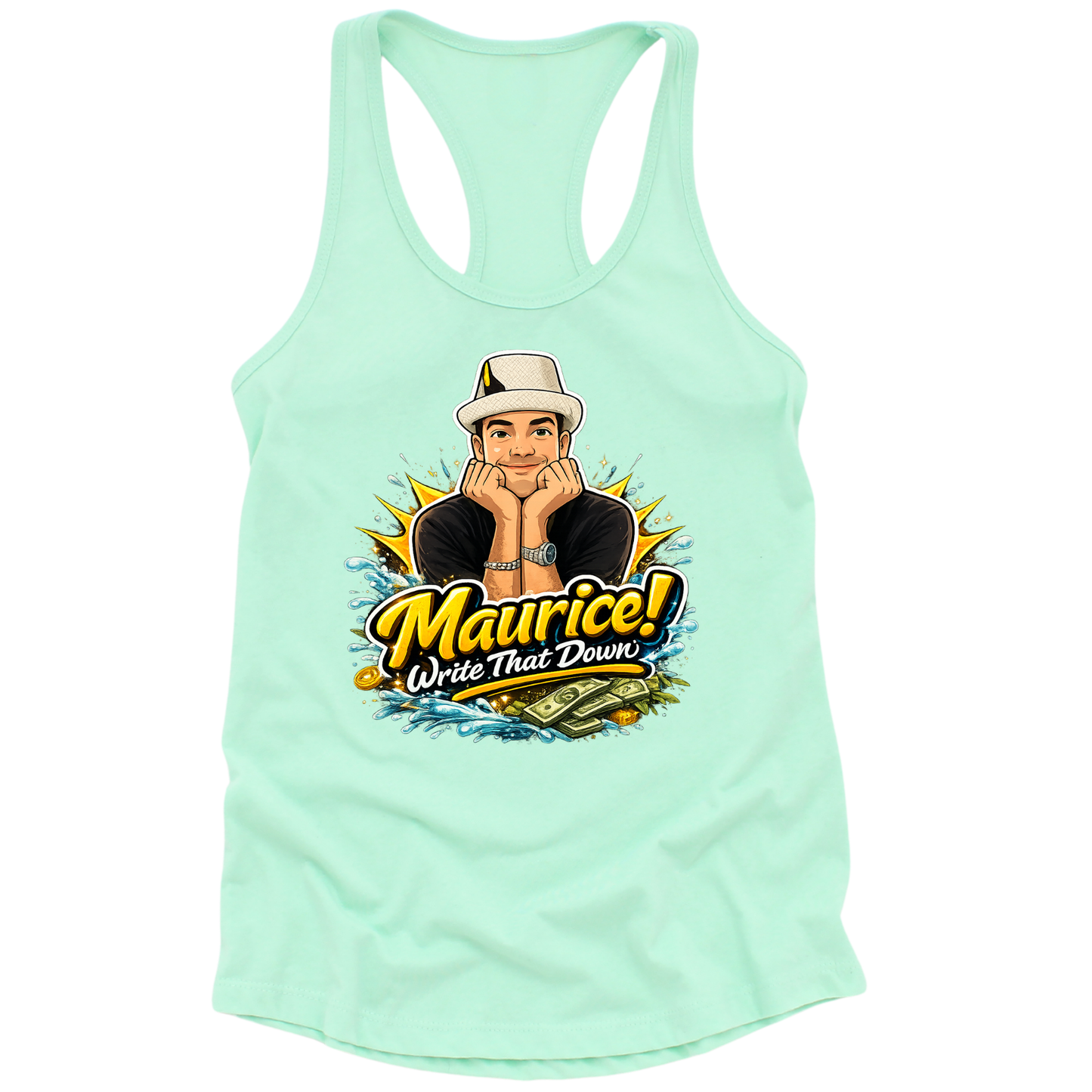 Maurice Write That Down Womens Tank Top