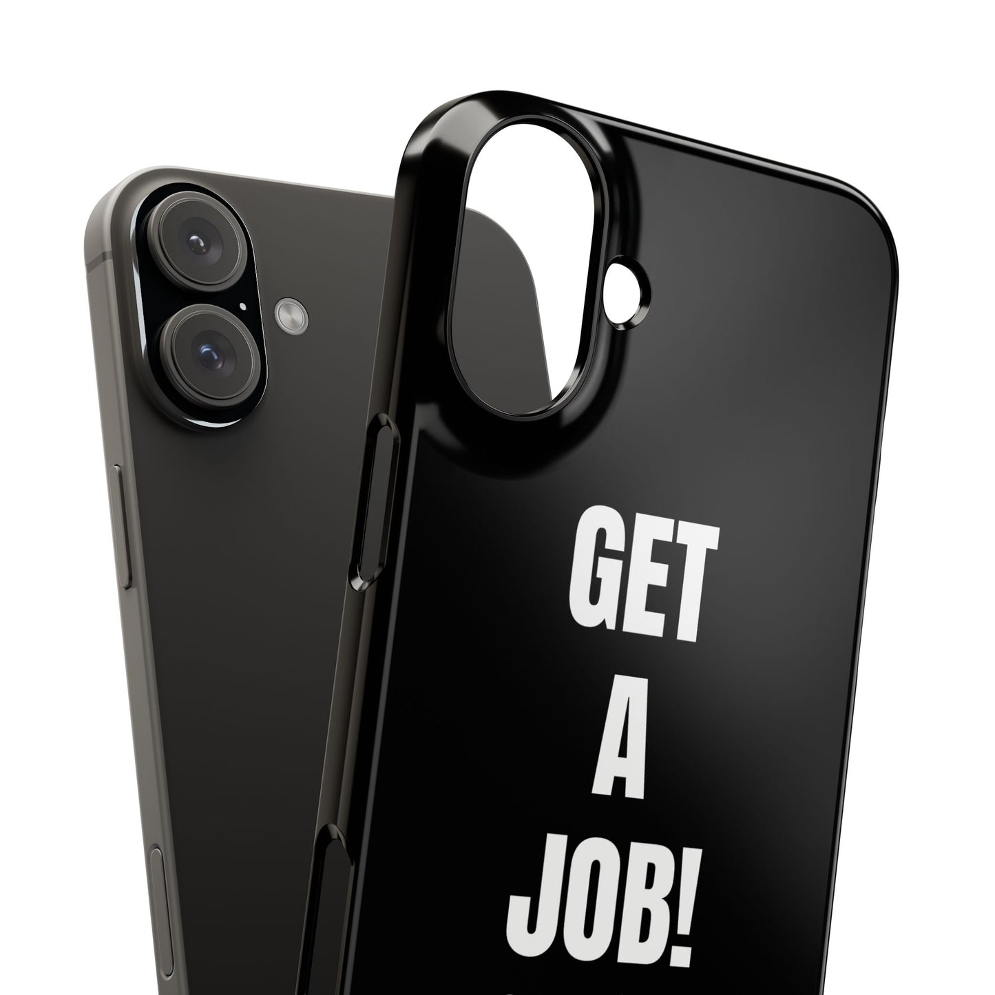 Black Slim Phone Case