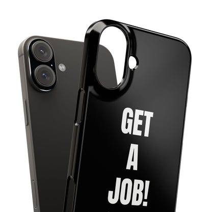 Black Slim Phone Case