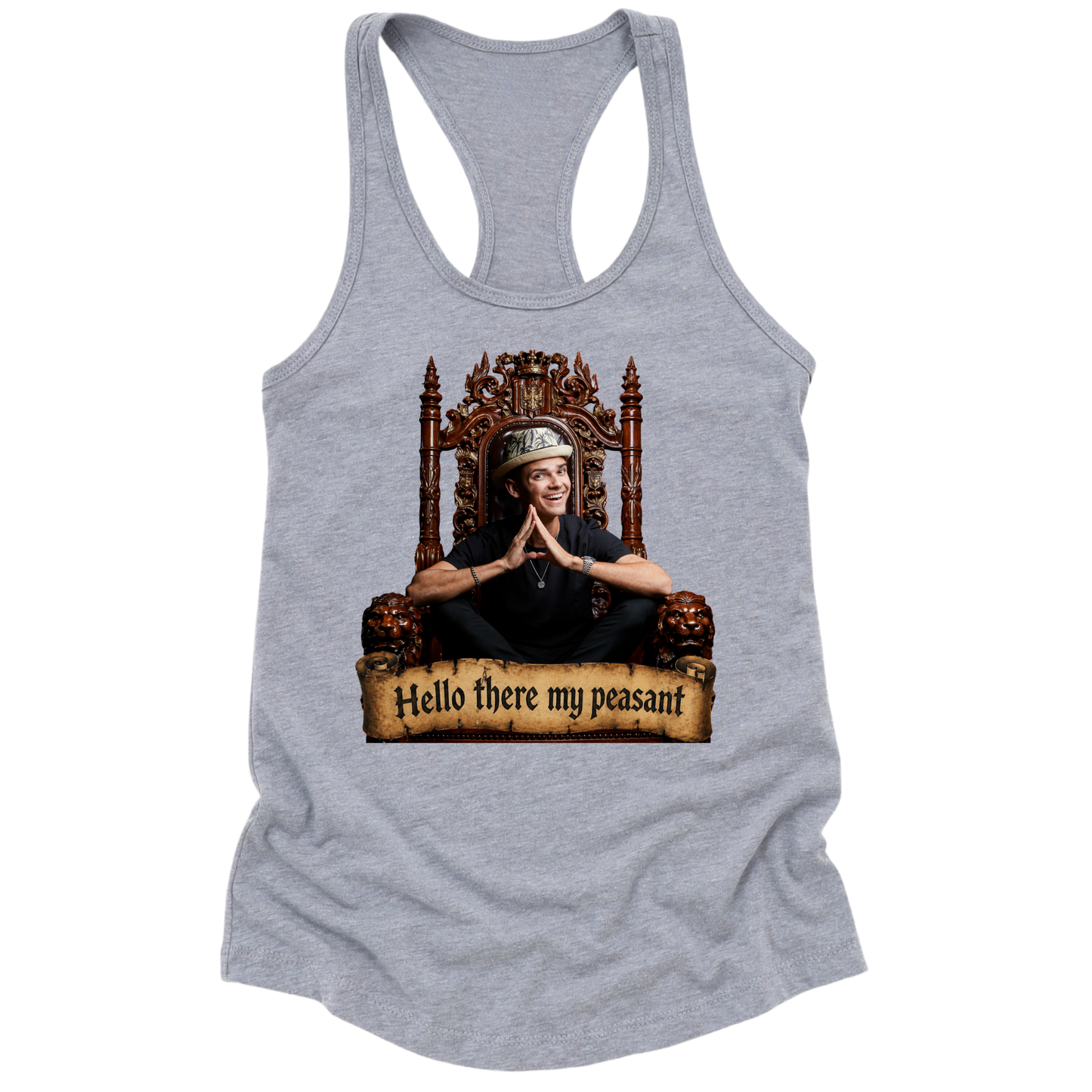 Hello There My Peasant Womens Tank Top