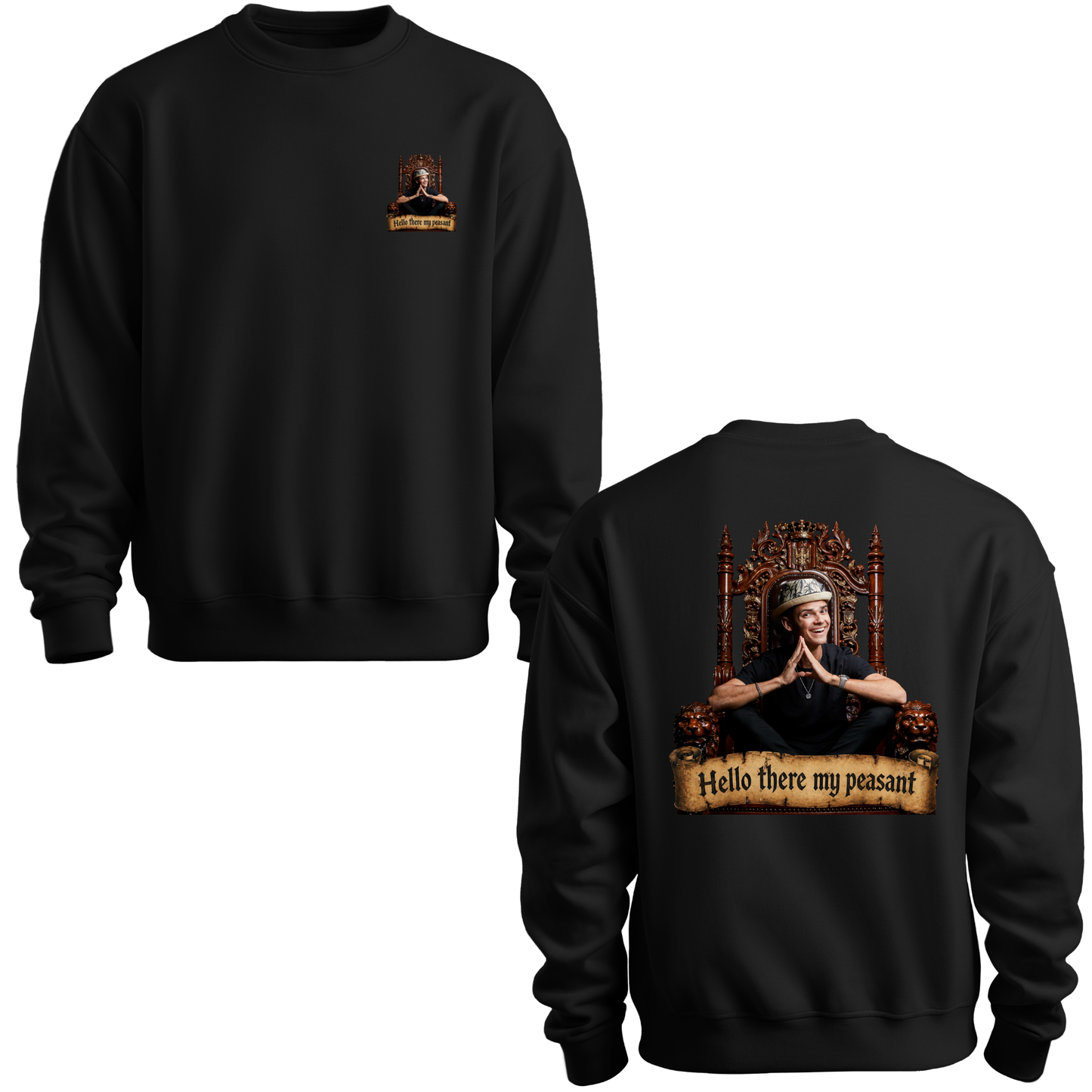 Hello There My Peasant Crewneck Sweatshirt