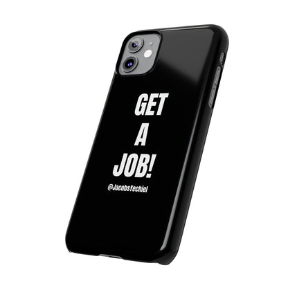 Black Slim Phone Case