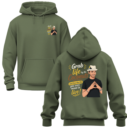 Grab The Life By The Coconuts Hoodie