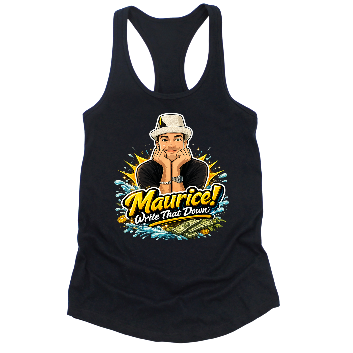 Maurice Write That Down Womens Tank Top