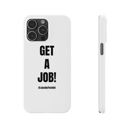 White Slim Phone Case