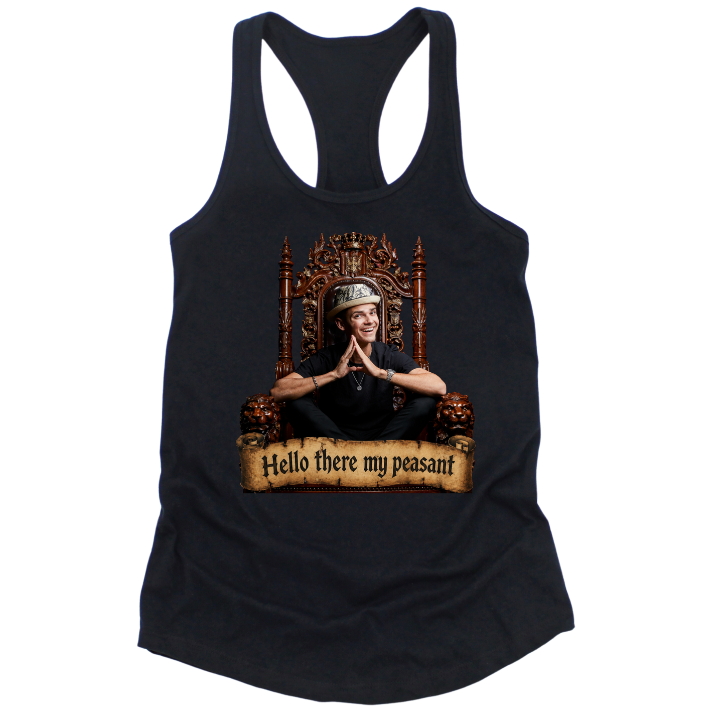 Hello There My Peasant Womens Tank Top