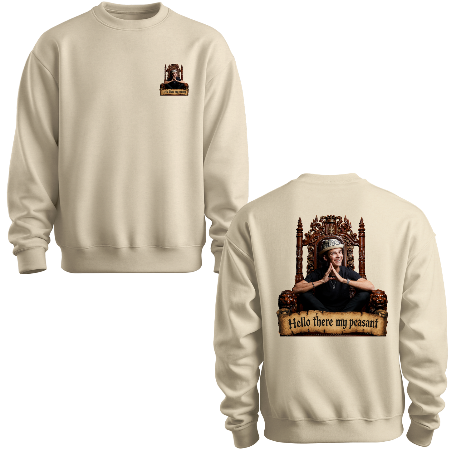 Hello There My Peasant Crewneck Sweatshirt