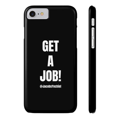 Black Slim Phone Case