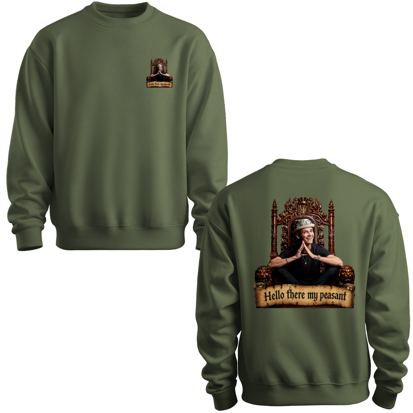 Hello There My Peasant Crewneck Sweatshirt