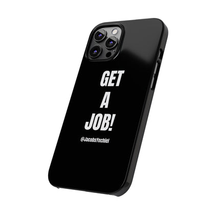 Black Slim Phone Case